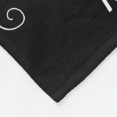 True Love Couple Foto Fleece Blanket (Ecke)