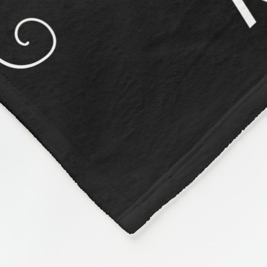 True Love Couple Foto Fleece Blanket (Ecke)