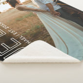 True Love Couple Foto Fleece Blanket Sherpadecke (3/4)