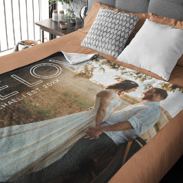 True Love Couple Foto Fleece Blanket Sherpadecke