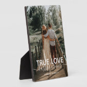 True Love Couple Foto Fotoplatte (Seite)