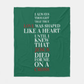 True love fleecedecke (Vorderseite)