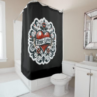True Love Heart Tattoo Sticker Style Artistic