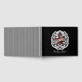 True Love Heart Tattoo Sticker Wedding Gästebuch (Voll)
