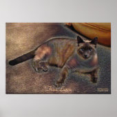 TRUE LOVE Kitty Art Poster (Vorne)