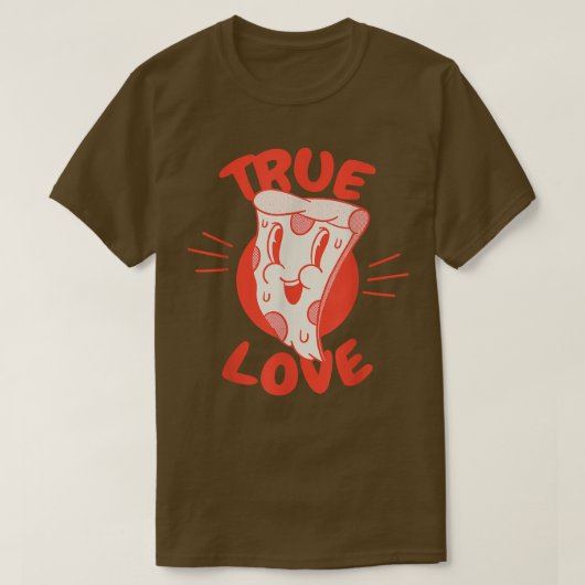 True Love Pizza Lover 33765712 T-Shirt (Design vorne)