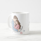 True Love Quote Bridesmaid Mug – Romantic Couple Kaffeetasse (Vorderseite Links)