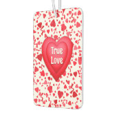 True Love Red Confetti Personalisiert Autolufterfrischer (Links)