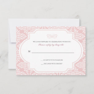 True Love Response Card Einladung