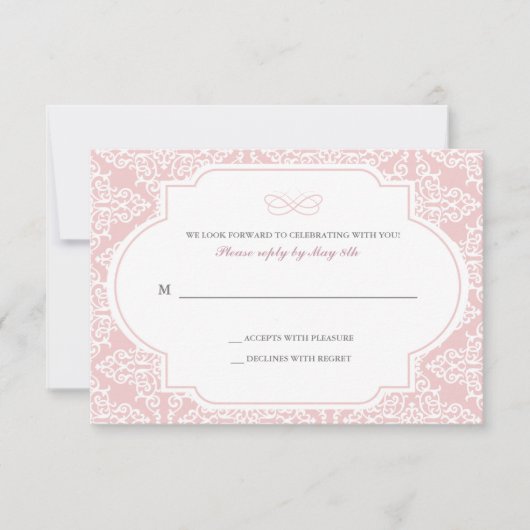 True Love Response Card Einladung (Vorderseite)