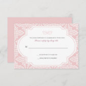 True Love Response Card Einladung (Vorne/Hinten)