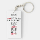 True love schlüsselanhänger (Rückseite)