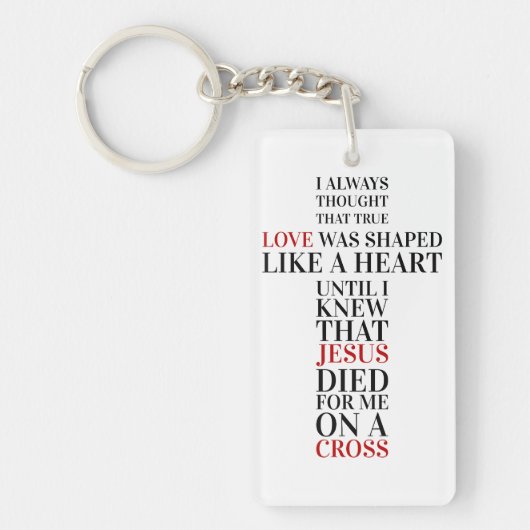 True love schlüsselanhänger (Vorderseite)