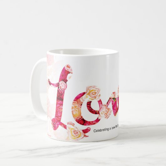 True Love Shines Brightest Kaffeetasse (Vorderseite Links)