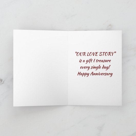 *TRUE LOVE STORIES* HAT KEINE ENDINGS CARD KARTE (Innenseite)