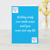 *TRUE LOVE STORIES* HAT KEINE ENDINGS CARD KARTE (Gelbe Blume)