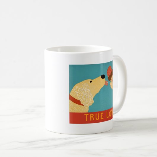 True Love Tasse - Stephen Huneck (VorderseiteRechts)