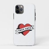 True Love Tattoo Heart | Klassisches Romandesign Case-Mate iPhone Hülle (Rückseite)