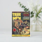 True Men 2 Postkarte (Stehend Vorderseite)