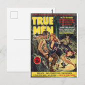 True Men 2 Postkarte (Vorne/Hinten)