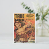 True Men 3 Postkarte (Stehend Vorderseite)