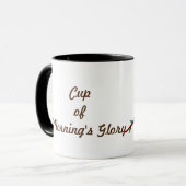 True Morning Glory Tasse (Vorderseite Links)