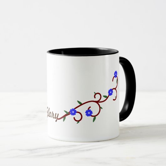 True Morning Glory Tasse (VorderseiteRechts)