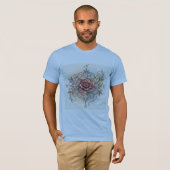 True North Bliss | Rose Compass Tattoo T-Shirt (Vorne ganz)