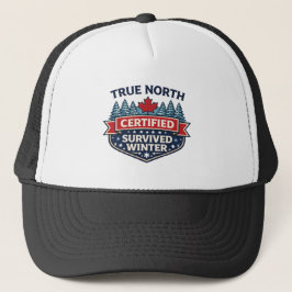True North Certified Trucker Hut | Winter überlebt Truckerkappe