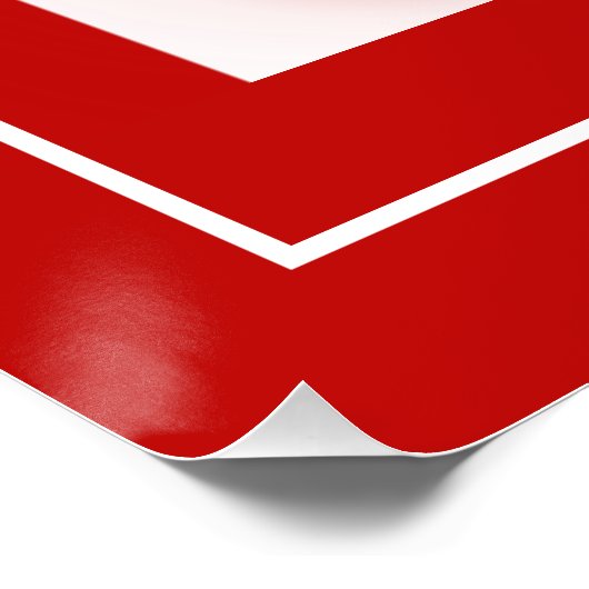 True North - Elbos Up Poster (Ecke)