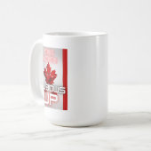 True North - Elbows Up-Tasse Kaffeetasse (Vorderseite Links)