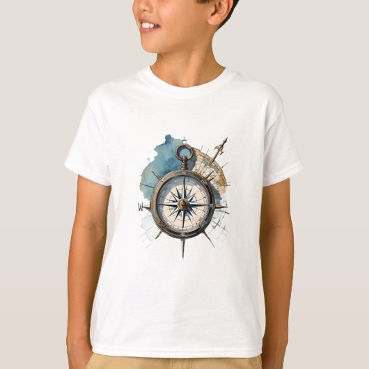 True North Guided by Direction Compass of the Soul T-Shirt (Vorderseite)
