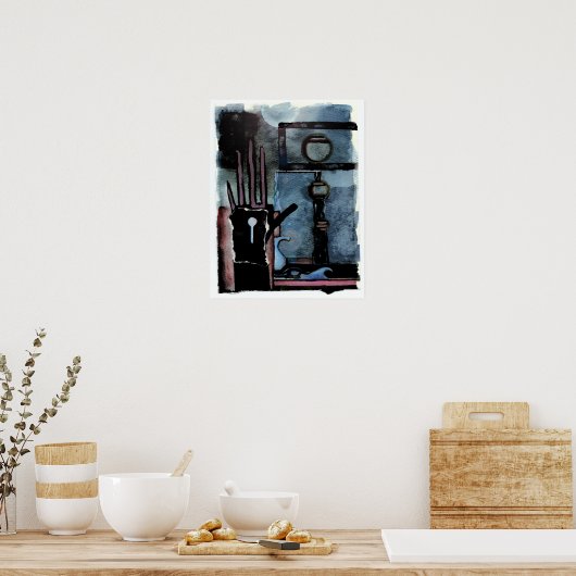 True North Poster (Küche)