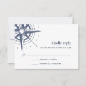 True North RSVP Card (Vorderseite)