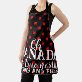 True North Strong and Free Canadian Schürze (InSitu)