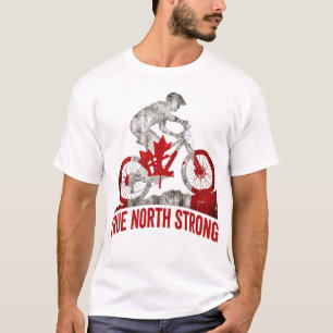 True North Strong Mountainbike Kanada Shirt