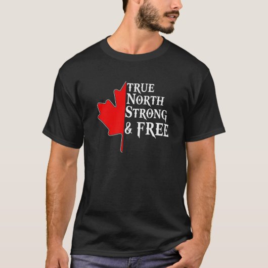 True North Strong T-Shirt (Vorderseite)