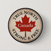 True North Strong und Free Button (Vorderseite)