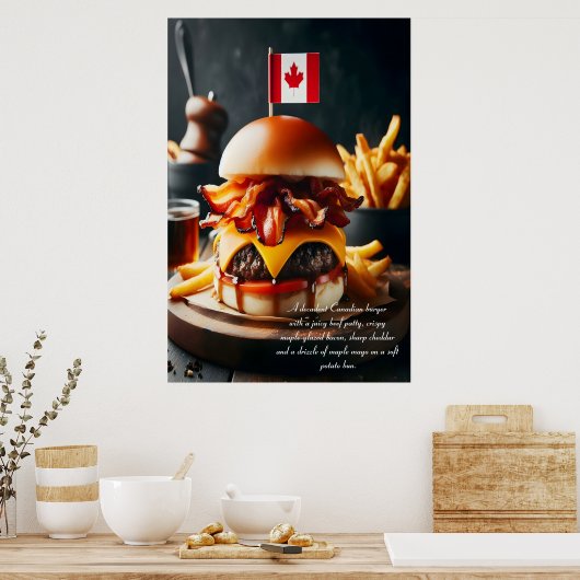 True North Tucker: Maple Indulgence 24x36 Poster (Küche)