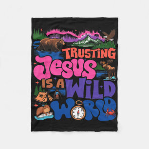 True North Vbs 2025 Jesus vertrauen Wilde Christen Fleecedecke