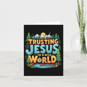True North Vbs 2025 Trusting Jesus Camp Christlich Karte