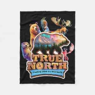 True North Vbs 2025 Vertrauen auf Jesus Christlich Fleecedecke