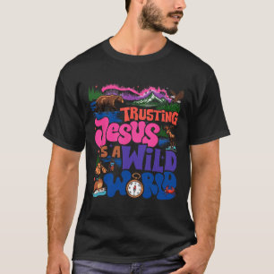 True North Vbs 2025 Vertrauen auf Jesus Wildnis Ch T-Shirt