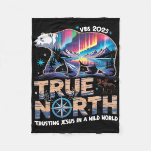 True North Vbs Jesus in einer wilden Welt vertraue Fleecedecke