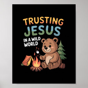 True North Vbs Jesus in einer wilden Welt vertraue Poster