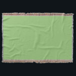 True Pistachio Green Decke<br><div class="desc">Pistazien sind kulturell bedeutsam und gelten als Glückspilze. Grün repräsentiert Natur, Wachstum, Wiedergeburt, Gesundheit, Hoffnung und viele positive Dinge, die mit dem allgemeinen Wohlbefinden zusammenhängen. Man kann das Gefühl der Zugehörigkeit und Ruhe spüren, wann immer man diese beruhigende Farbe sieht. Es spiegelt den natürlichen Kreislauf von Geburt, Tod und dann...</div>