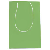 True Pistachio Green Mittlere Geschenktüte (Vorderseite)