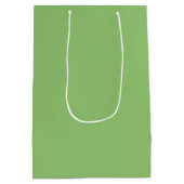 True Pistachio Green Mittlere Geschenktüte (Rückseite)