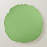 True Pistachio Green Round Pillow Rundes Kissen<br><div class="desc">Pistazien sind kulturell bedeutsam und gelten als Glückspilze. Grün repräsentiert Natur, Wachstum, Wiedergeburt, Gesundheit, Hoffnung und viele positive Dinge, die mit dem allgemeinen Wohlbefinden zusammenhängen. Man kann das Gefühl der Zugehörigkeit und Ruhe spüren, wann immer man diese beruhigende Farbe sieht. Es spiegelt den natürlichen Kreislauf von Geburt, Tod und dann...</div>