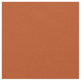 True Rust Colored Fabric Solid Color #B7410E Stoff